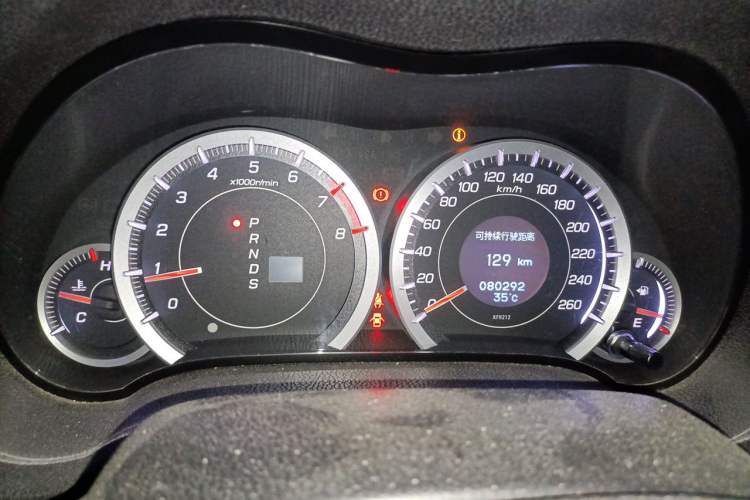 Used Honda Spirior 2009 2.4L Luxury Edition Instrument Cluster