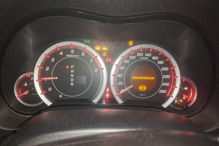 Used Honda Spirior 2009 2.4L TYPE-S Instrument Cluster