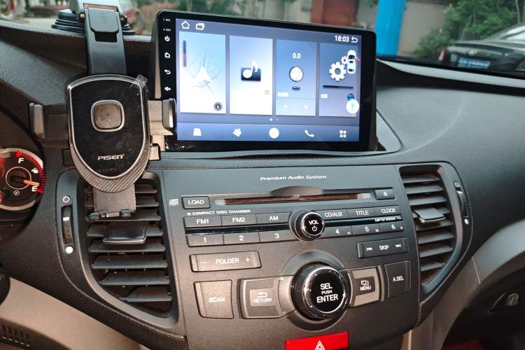 Used Honda Spirior 2009 2.4L TYPE-S Audio And AC Panel