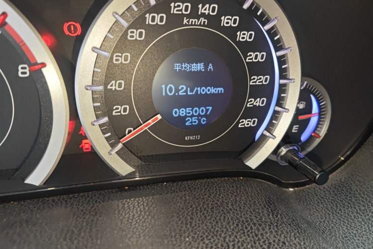 Used Honda Spirior 2009 2.4L Prestige Edition Odometer Close Up