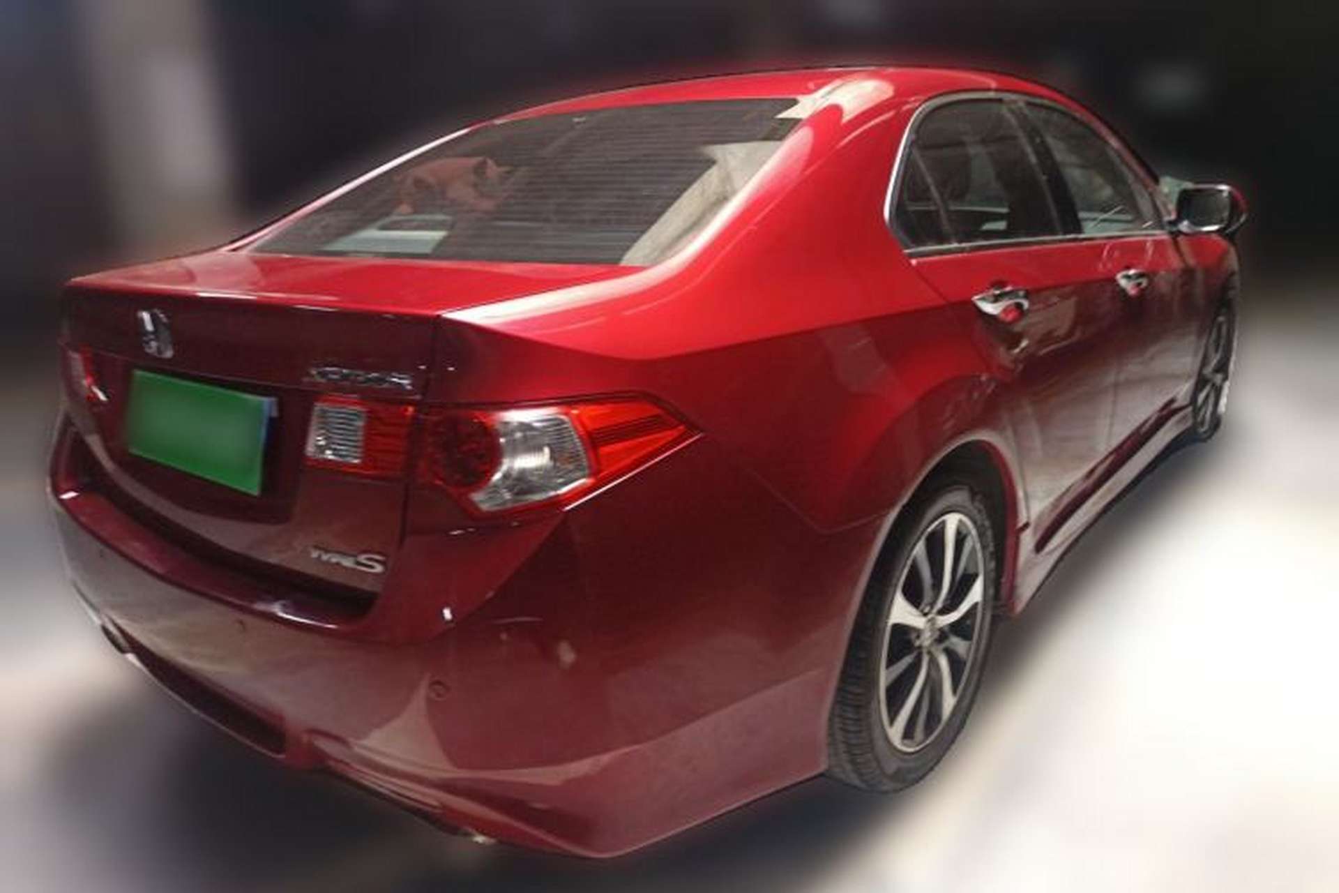 Used Honda Spirior 2009 2.4L TYPE-S Rear Right 45 Deg