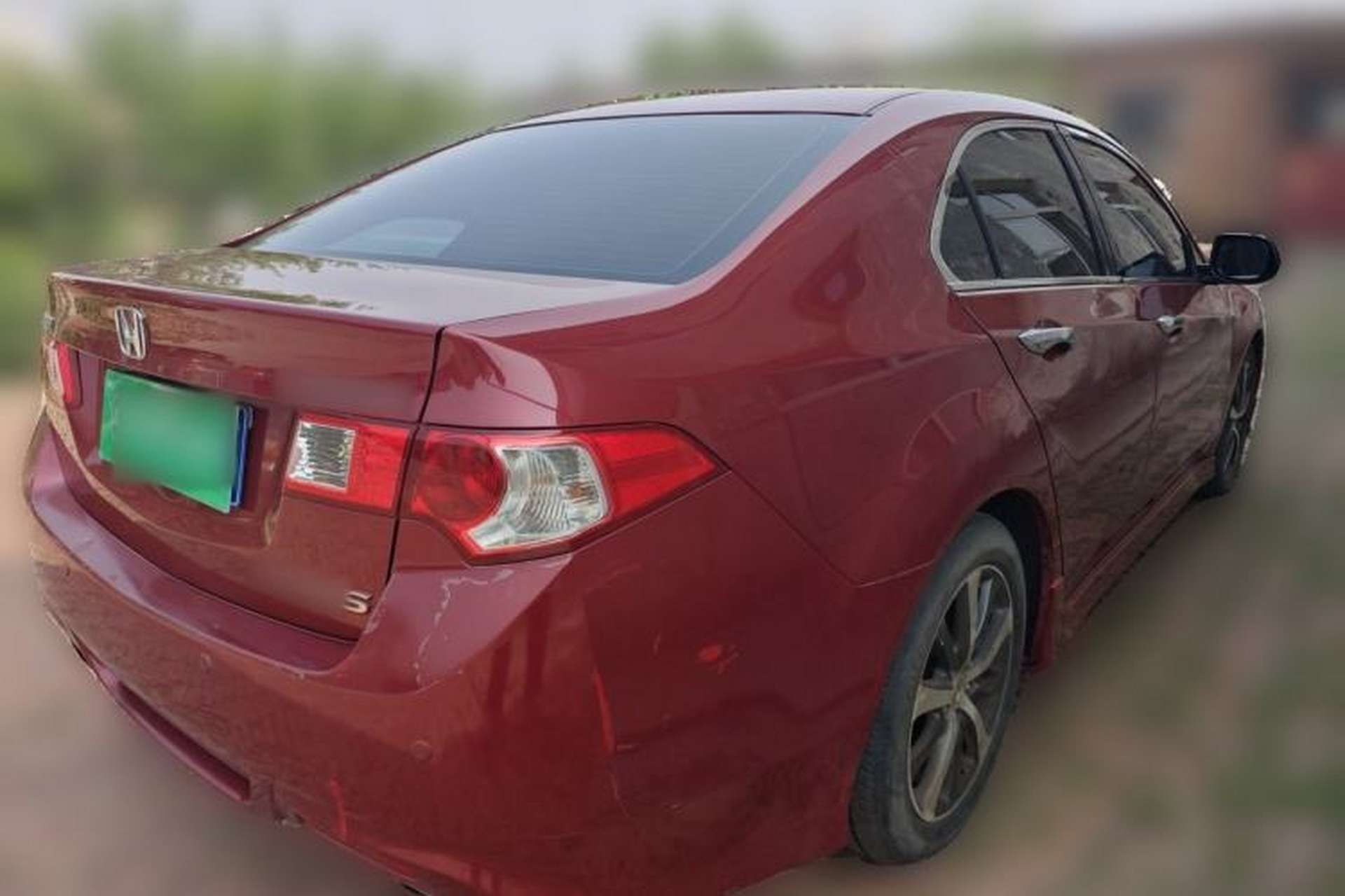 Used Honda Spirior 2009 2.4L TYPE-S Rear Right 45 Deg