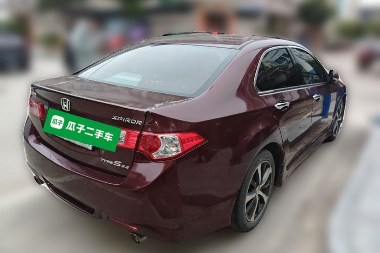 Used Honda Spirior 2009 2.4L TYPE-S Rear Right 45 Deg