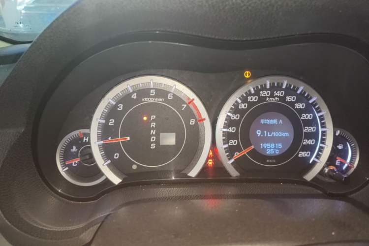 Used Honda Spirior 2009 2.4L Luxury Edition Instrument Cluster