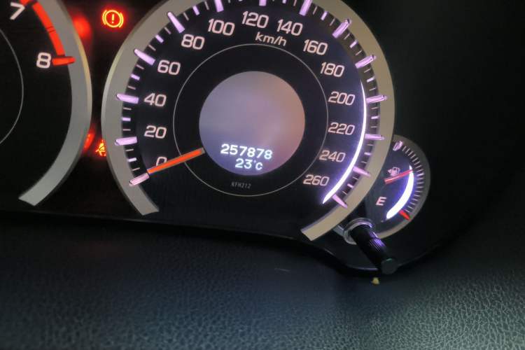 Used Honda Spirior 2009 2.4L Prestige Navigation Edition Odometer Close Up
