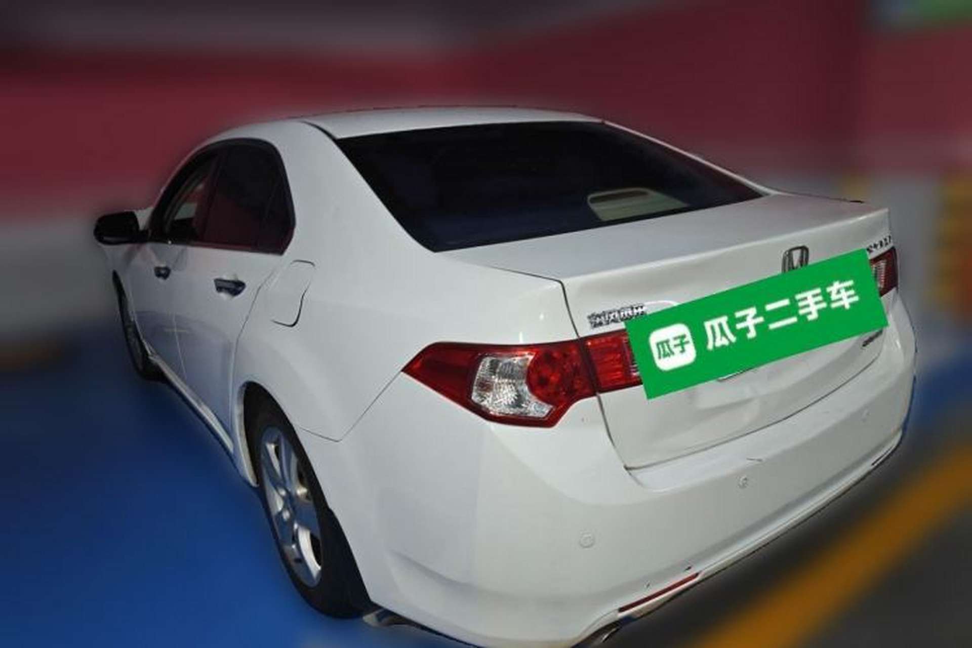 Used Honda Spirior 2009 2.4L Luxury Edition Rear Left 45 Deg
