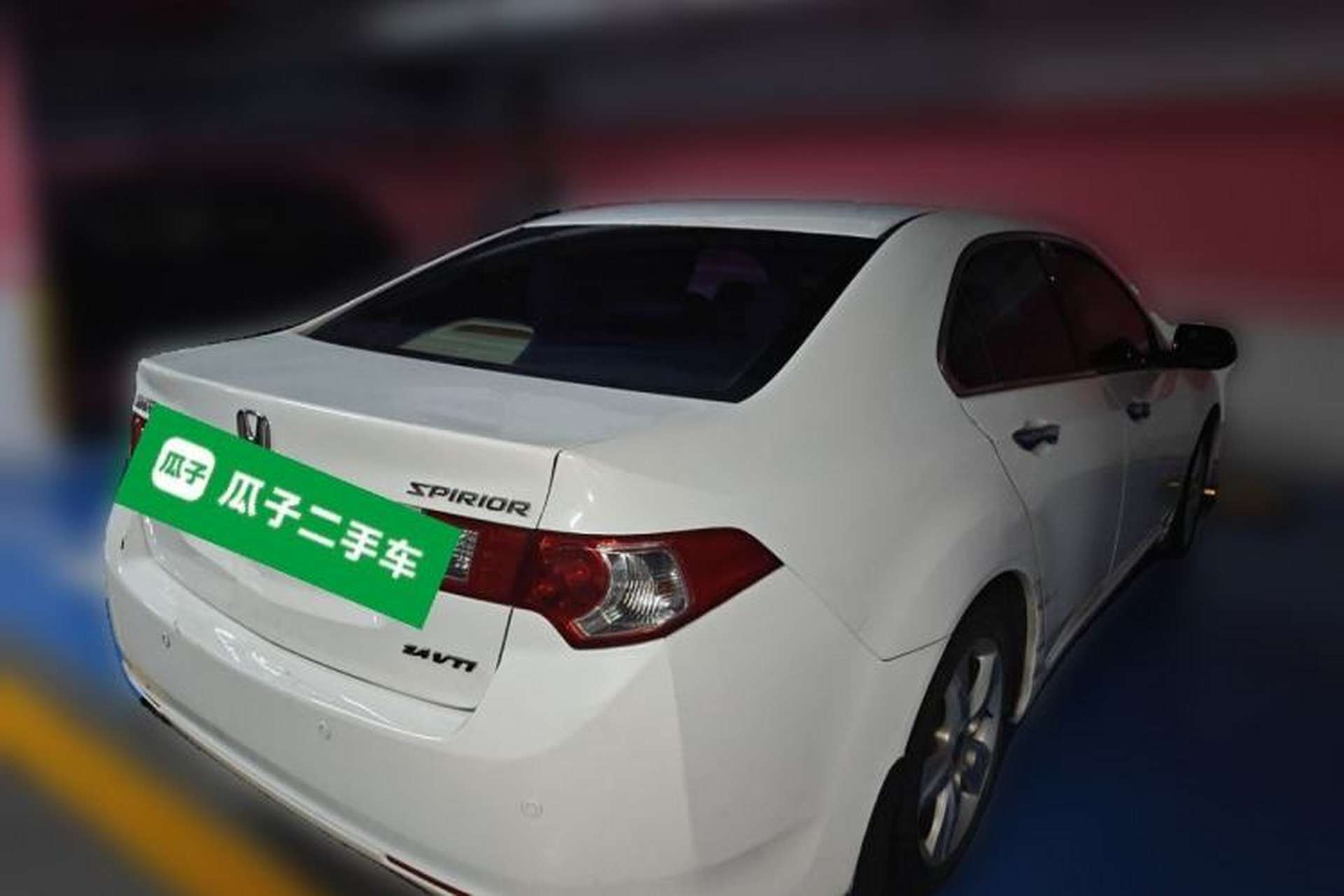 Used Honda Spirior 2009 2.4L Luxury Edition Rear Right 45 Deg