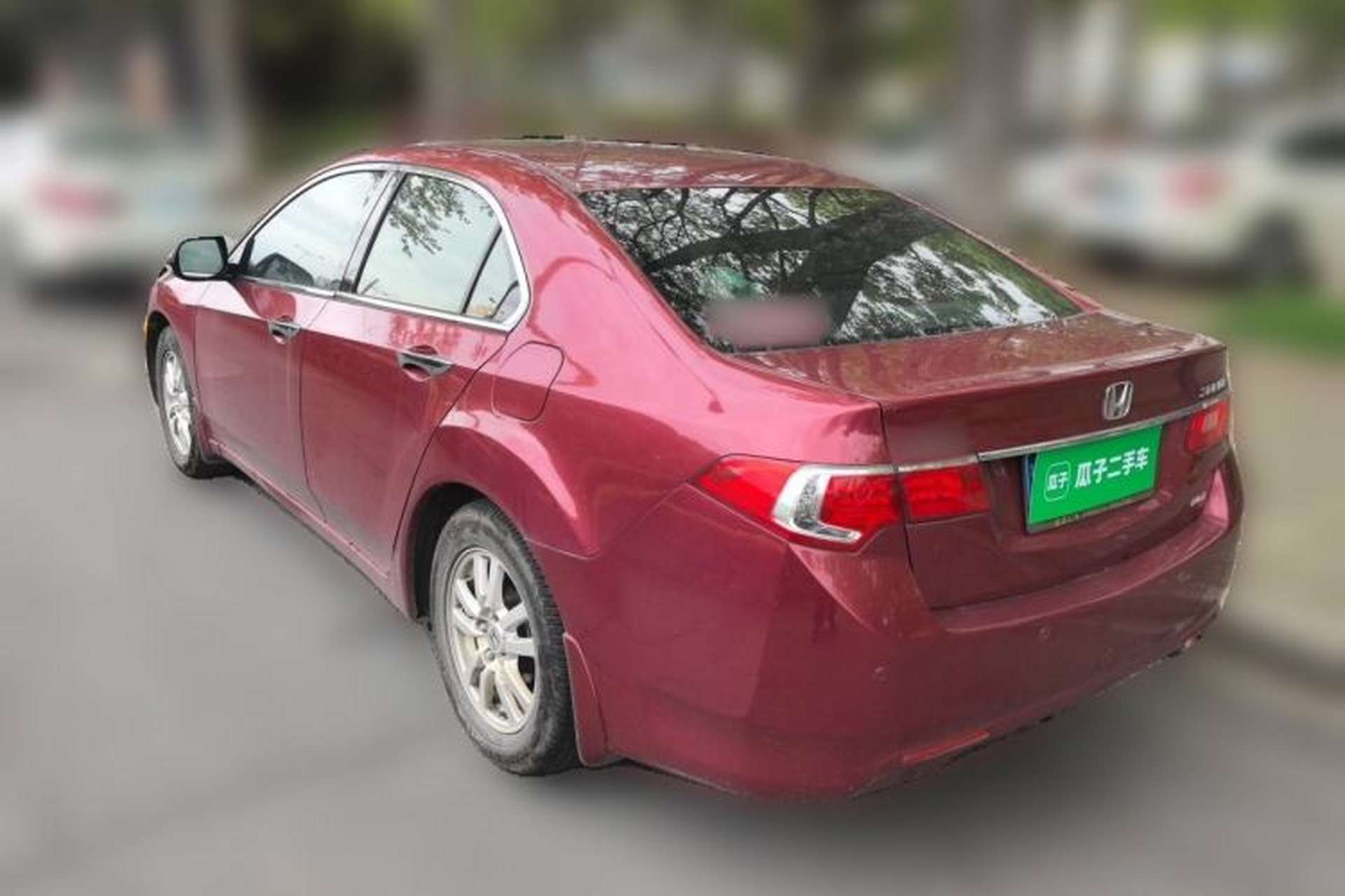 Used Honda Spirior 2013 2.0L Luxury Edition Rear Left 45 Deg