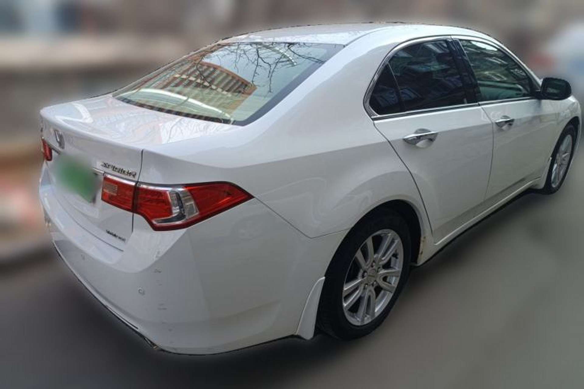 Used Honda Spirior 2013 2.4L Luxury Edition Rear Right 45 Deg