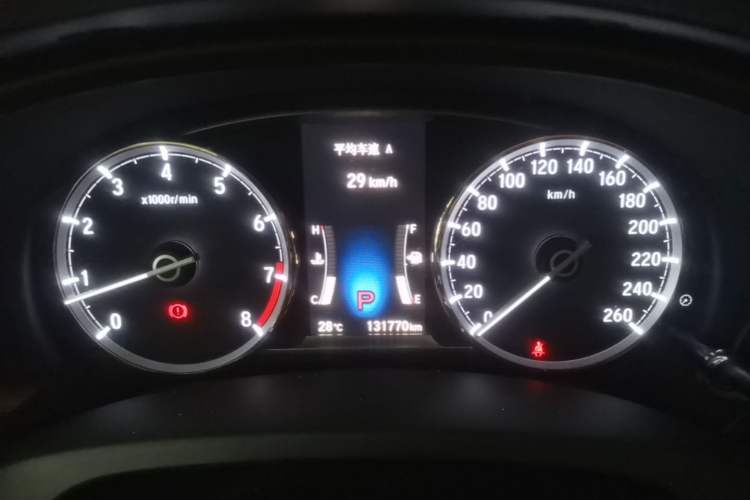 Used Honda Spirior 2015 2.4L Luxury Edition Instrument Cluster