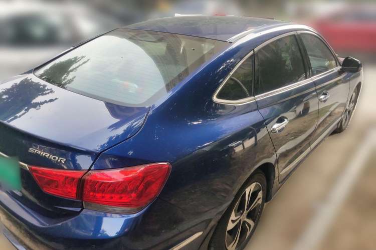 Used Honda Spirior 2015 2.4L Luxury Edition Rear Right 45 Deg