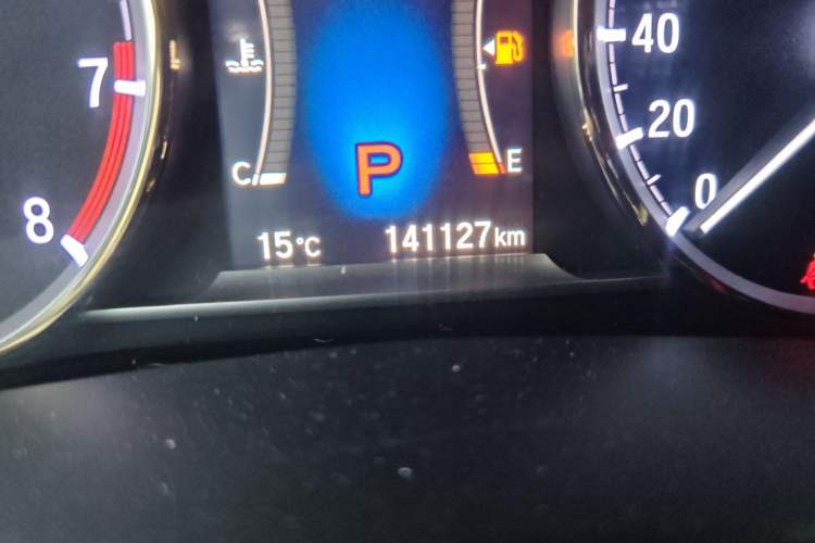Used Honda Spirior 2015 2.0L Collector's Edition Odometer Close Up