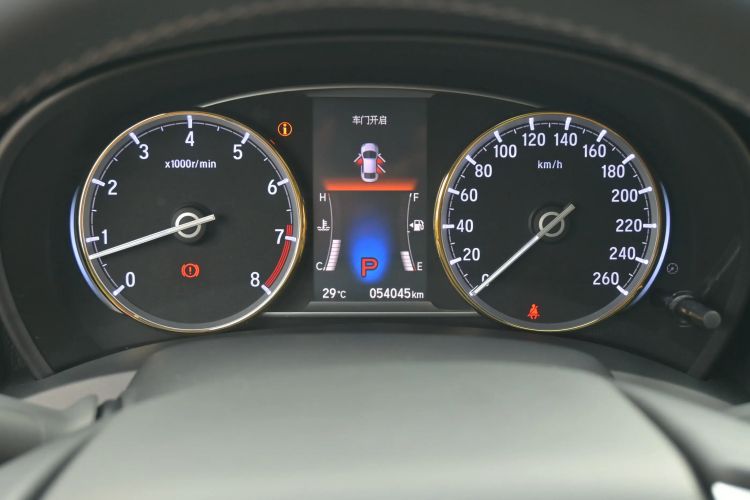 Used Honda Spirior 2015 2.4L Prestige Edition Odometer Close Up