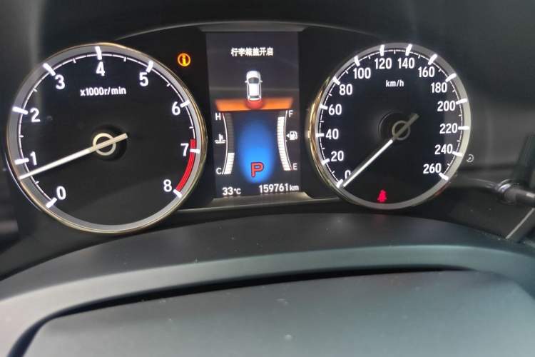 Used Honda Spirior 2015 2.4L Prestige Edition Odometer Close Up