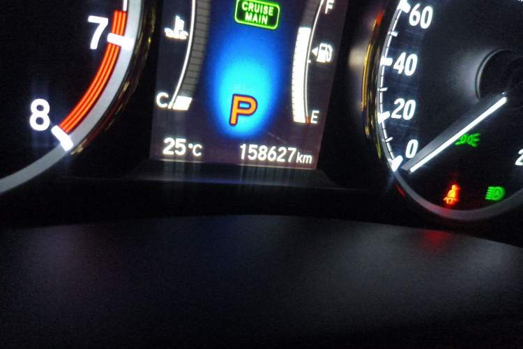 Used Honda Spirior 2015 2.4L Prestige Edition Odometer Close Up