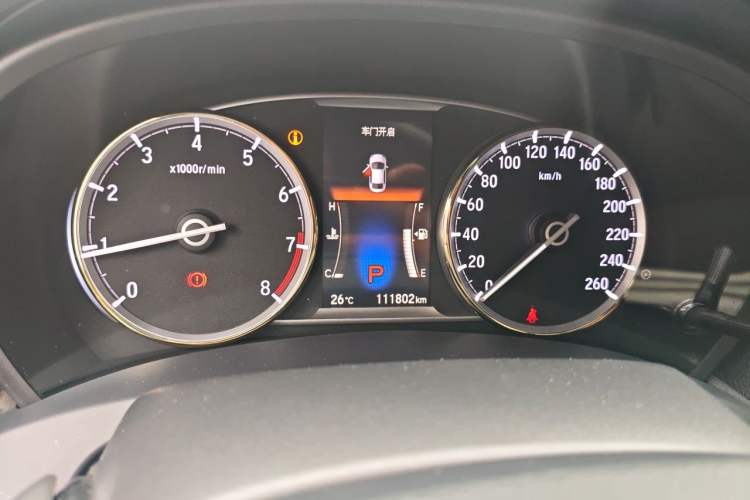 Used Honda Spirior 2015 2.0L Collector's Edition Odometer Close Up