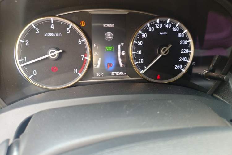 Used Honda Spirior 2017 2.4L Luxury Edition Odometer Close Up
