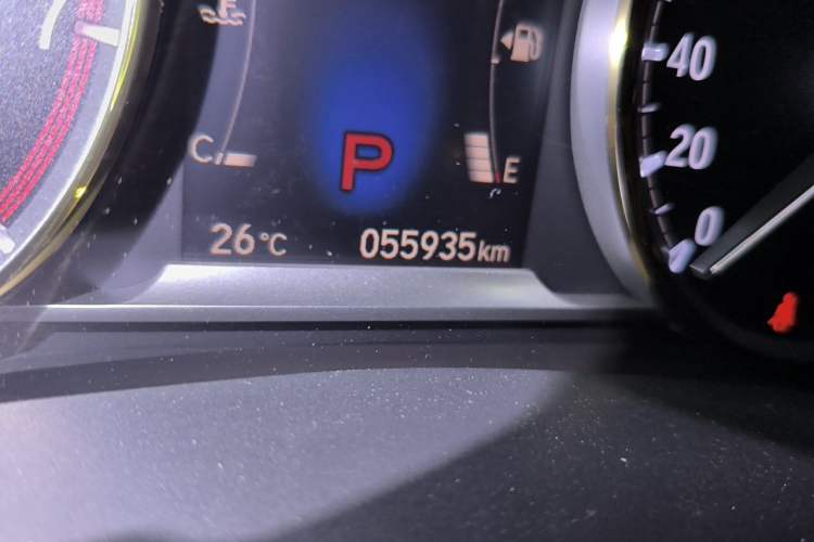 Used Honda Spirior 2017 2.0L Classic Edition Odometer Close Up