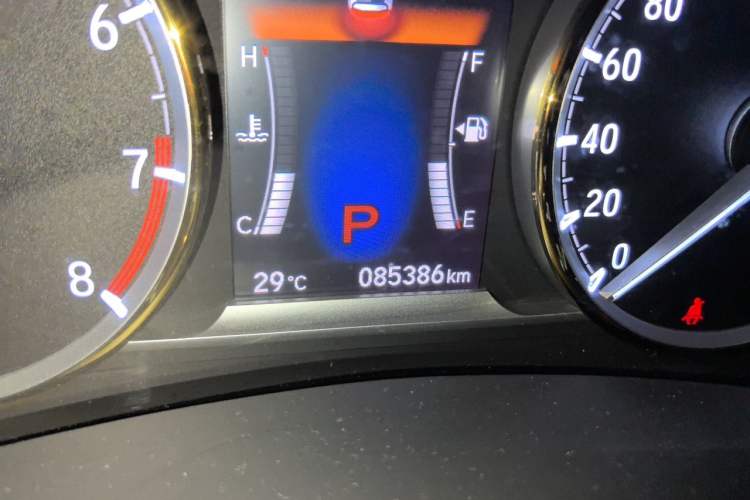 Used Honda Spirior 2017 2.4L Luxury Edition Odometer Close Up