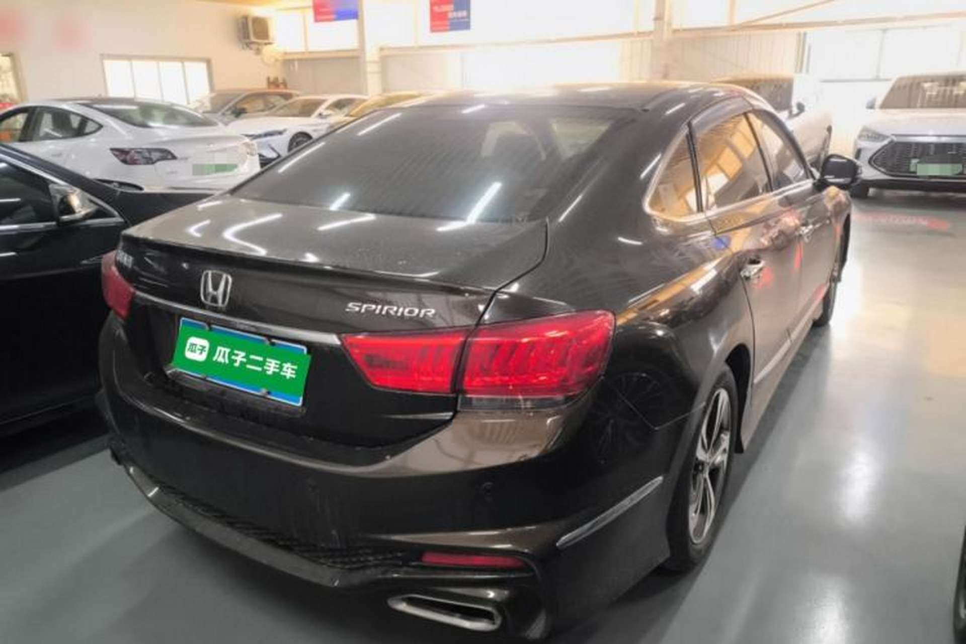 Used Honda Spirior 2017 2.4L Luxury Edition Rear Right 45 Deg