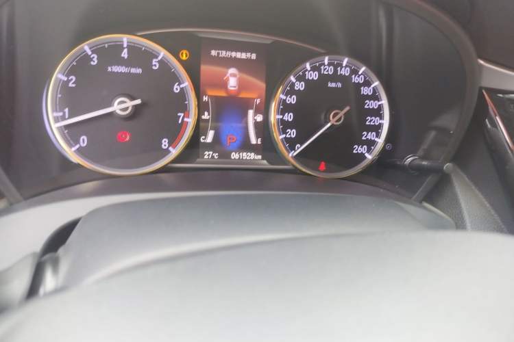 Used Honda Spirior 2017 2.0L Classic Edition Odometer Close Up