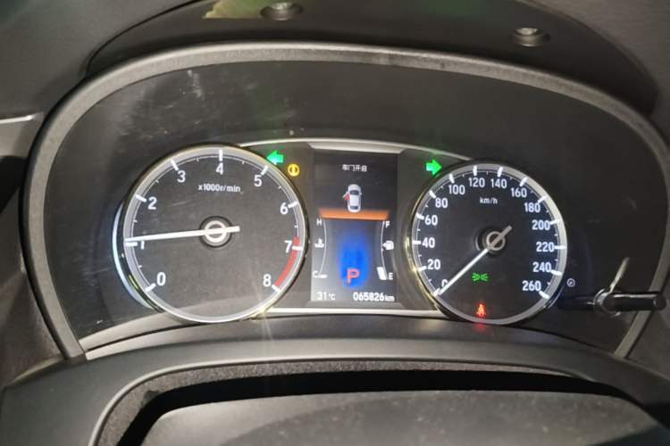 Used Honda Spirior 2017 2.4L Luxury Edition Instrument Cluster