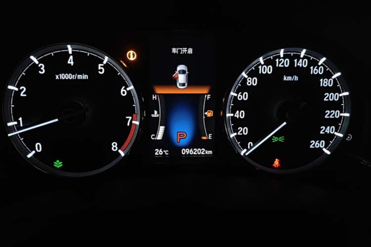 Used Honda Spirior 2017 2.4L Luxury Edition Instrument Cluster