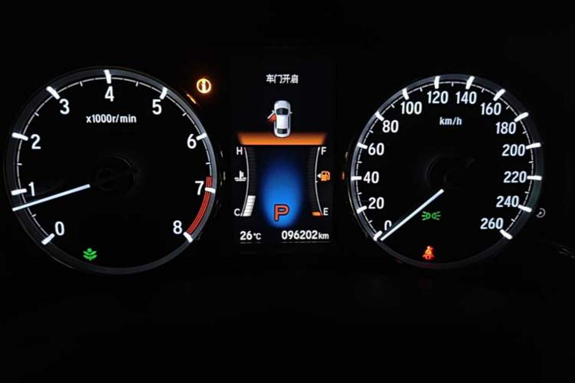 Used Honda Spirior 2017 2.4L Luxury Edition Instrument Cluster