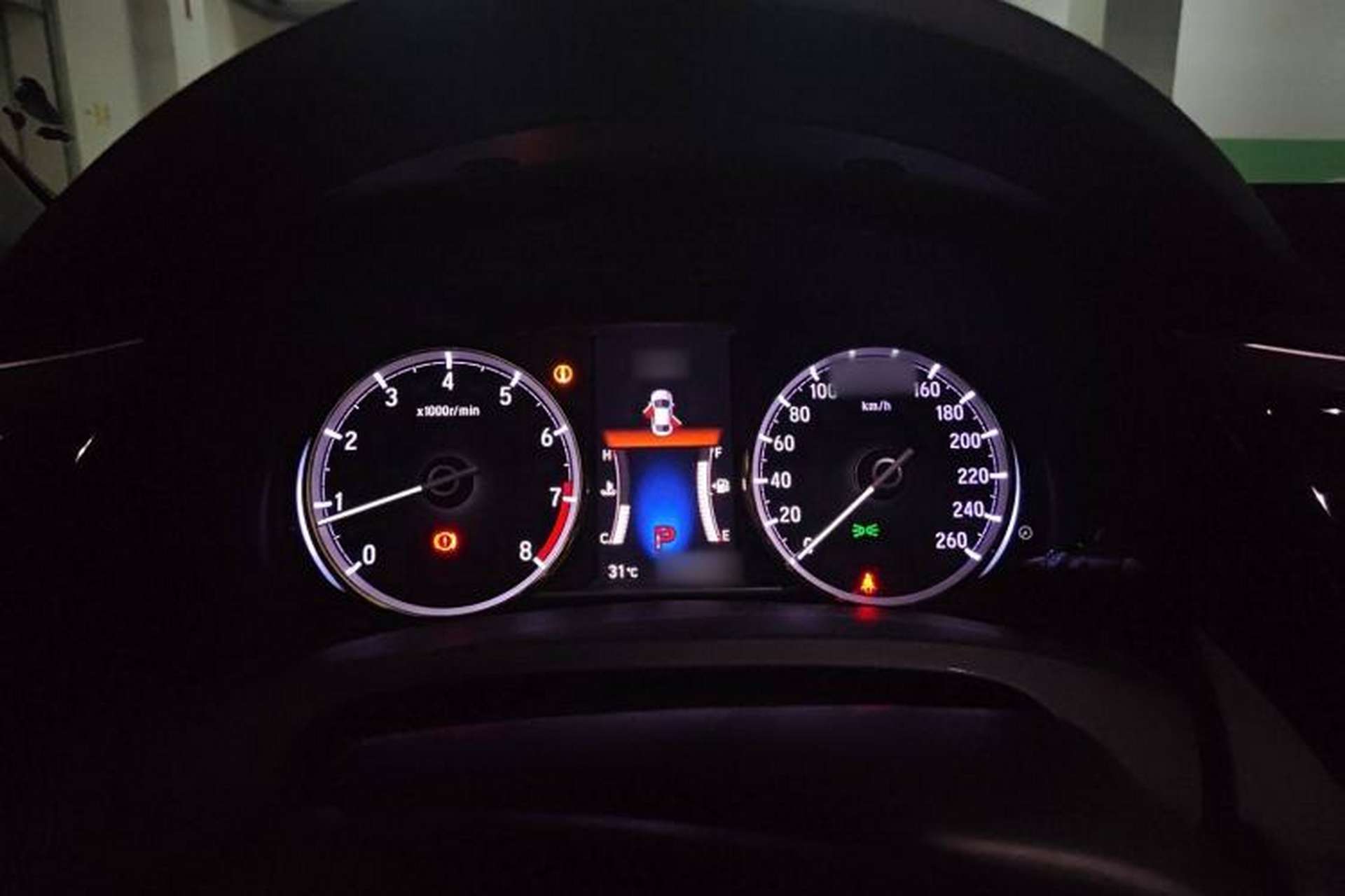 Used Honda Spirior 2017 2.0L Comfort Edition Instrument Cluster