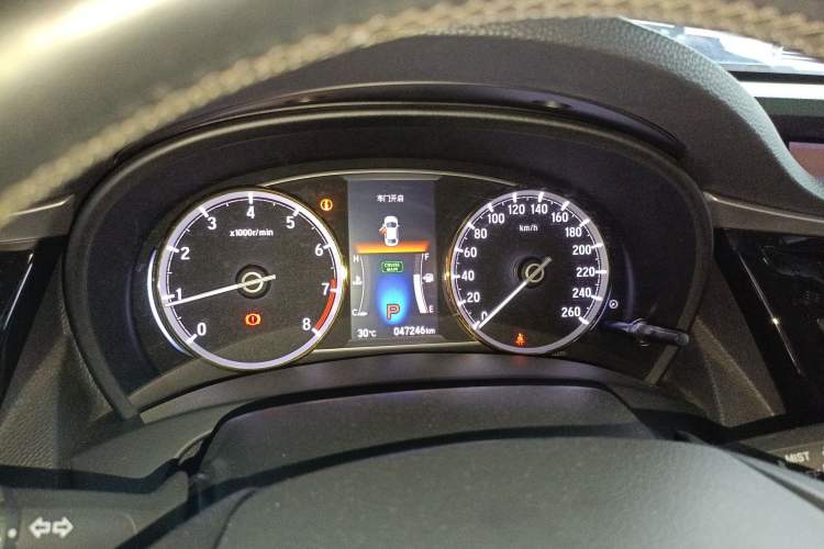 Used Honda Spirior 2017 2.4L Luxury Edition Instrument Cluster