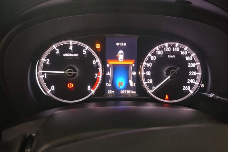 Used Honda Spirior 2017 2.4L Luxury Edition Instrument Cluster