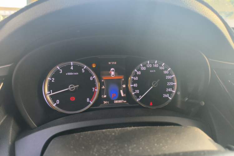 Used Honda Spirior 2017 2.4L Luxury Edition Instrument Cluster