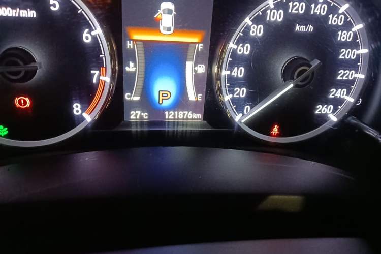 Used Honda Spirior 2017 2.0L Classic Edition Odometer Close Up
