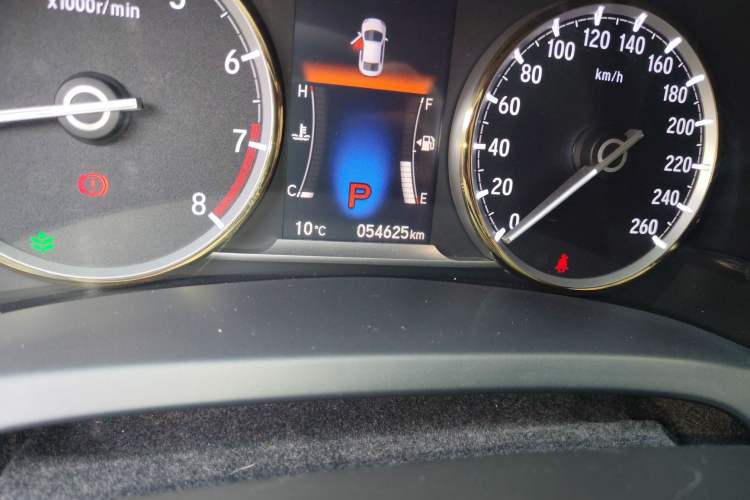 Used Honda Spirior 2017 2.0L Classic Edition Odometer Close Up