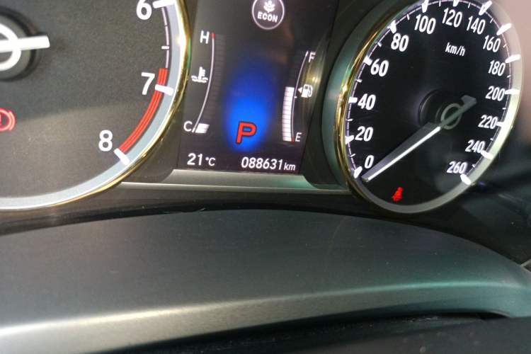 Used Honda Spirior 2017 2.0L Classic Edition Odometer Close Up