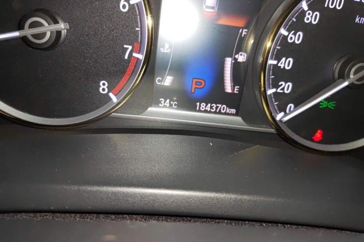 Used Honda Spirior 2017 2.4L Luxury Edition Odometer Close Up