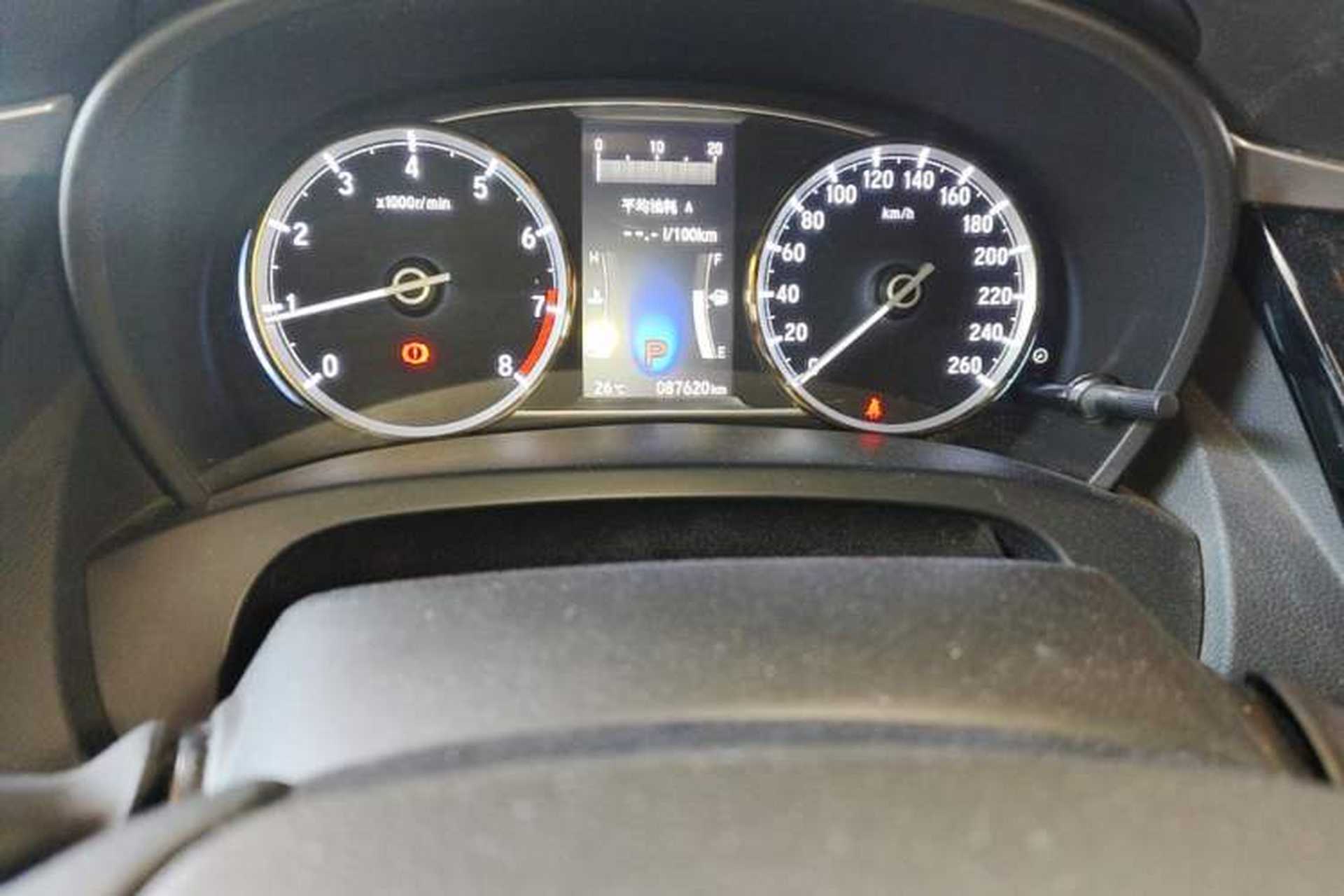 Used Honda Spirior 2017 2.0L Comfort Edition Odometer Close Up