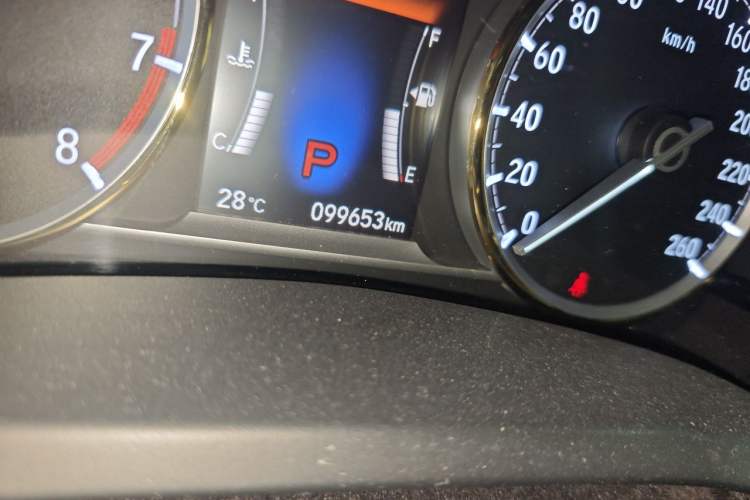 Used Honda Spirior 2017 2.0L Classic Edition Odometer Close Up