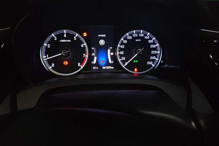 Used Honda Spirior 2017 2.0L Comfort Edition Odometer Close Up
