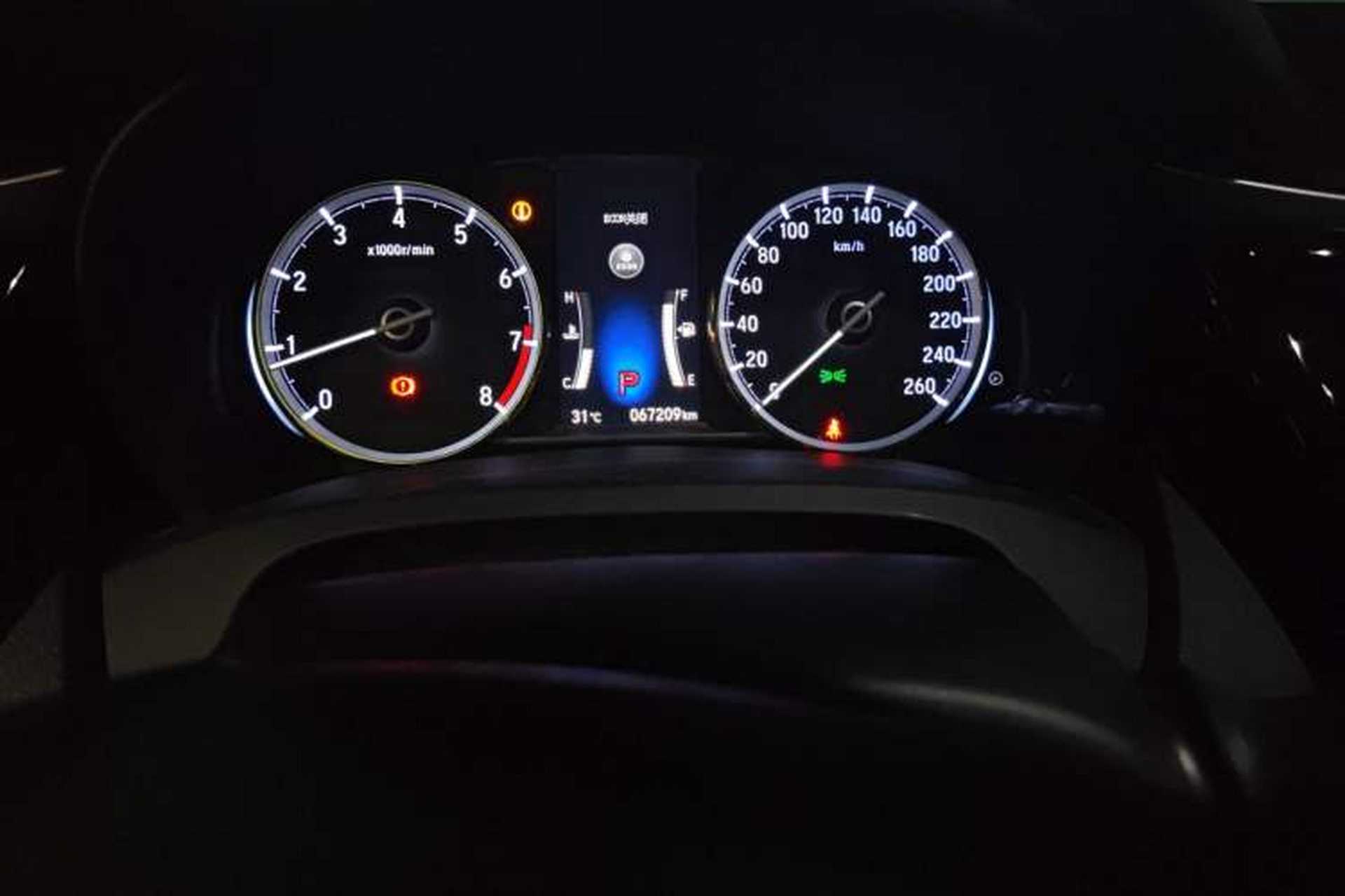 Used Honda Spirior 2017 2.0L Comfort Edition Odometer Close Up