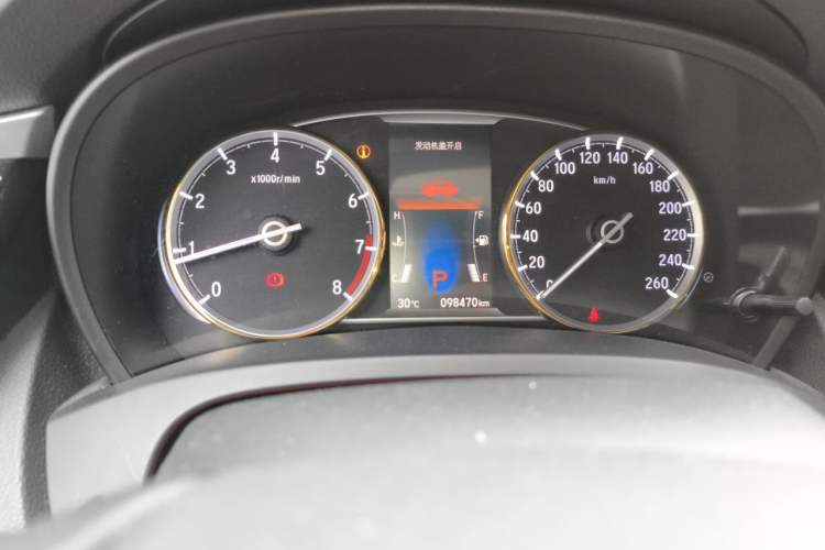 Used Honda Spirior 2017 2.0L Classic Edition Odometer Close Up
