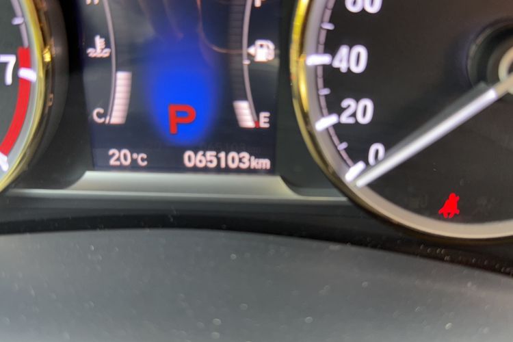 Used Honda Spirior 2017 2.0L Comfort Edition Odometer Close Up
