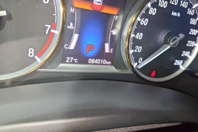 Used Honda Spirior 2017 2.4L Luxury Edition Odometer Close Up