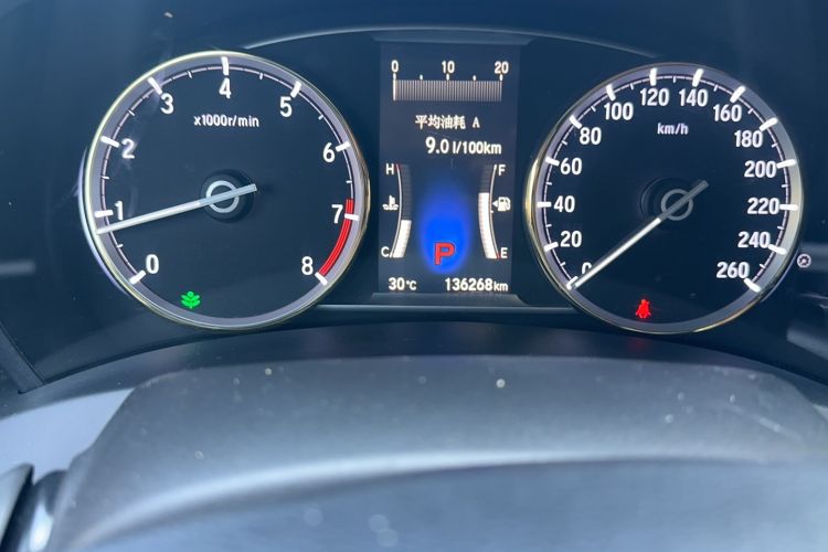 Used Honda Spirior 2017 2.0L Comfort Edition Odometer Close Up