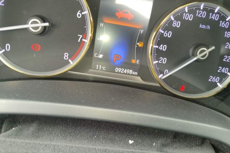 Used Honda Spirior 2017 2.0L Classic Edition Odometer Close Up