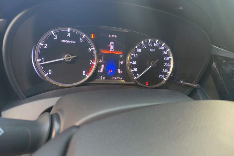 Used Honda Spirior 2017 2.0L Comfort Edition Odometer Close Up
