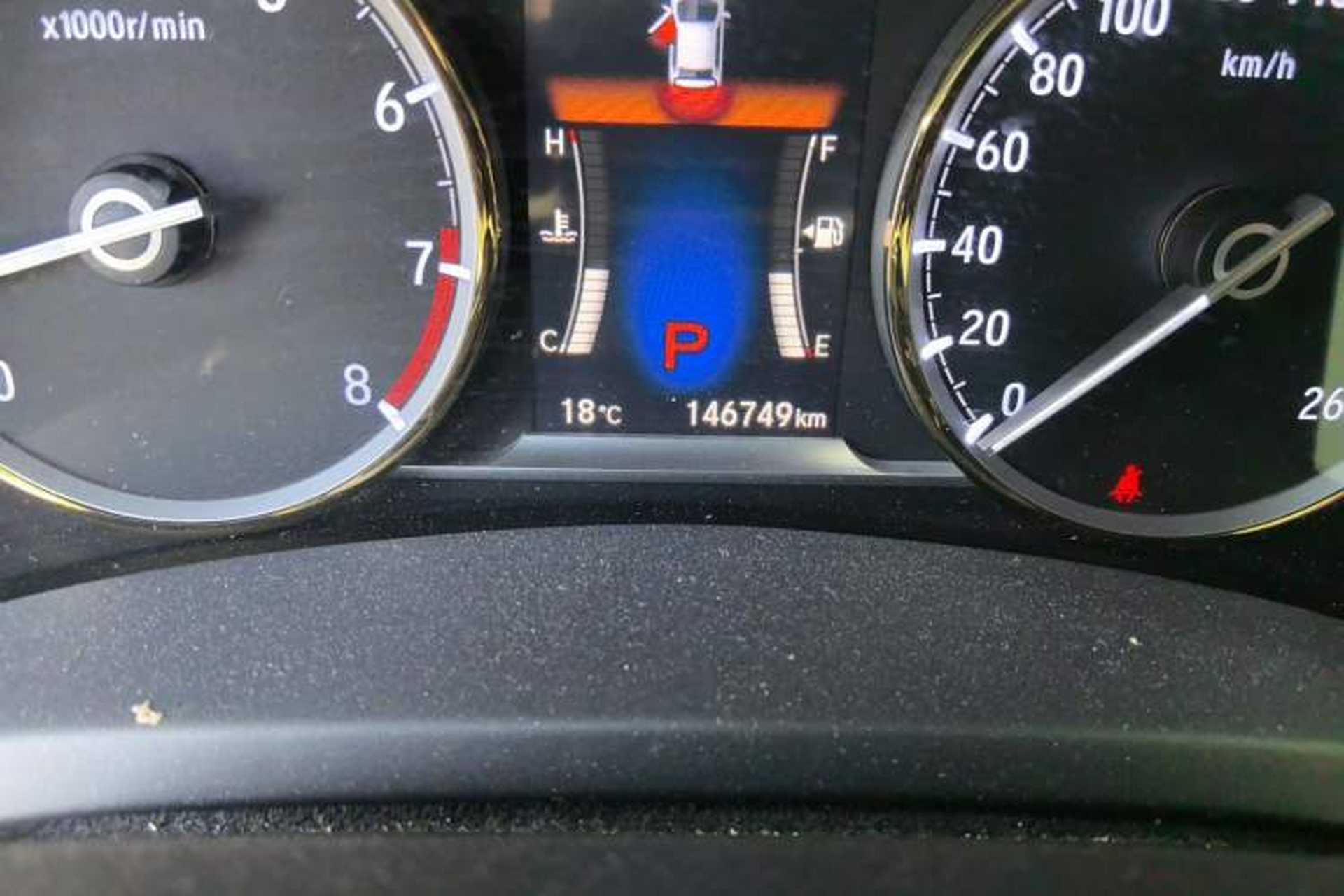 Used Honda Spirior 2017 2.0L Classic Edition Odometer Close Up