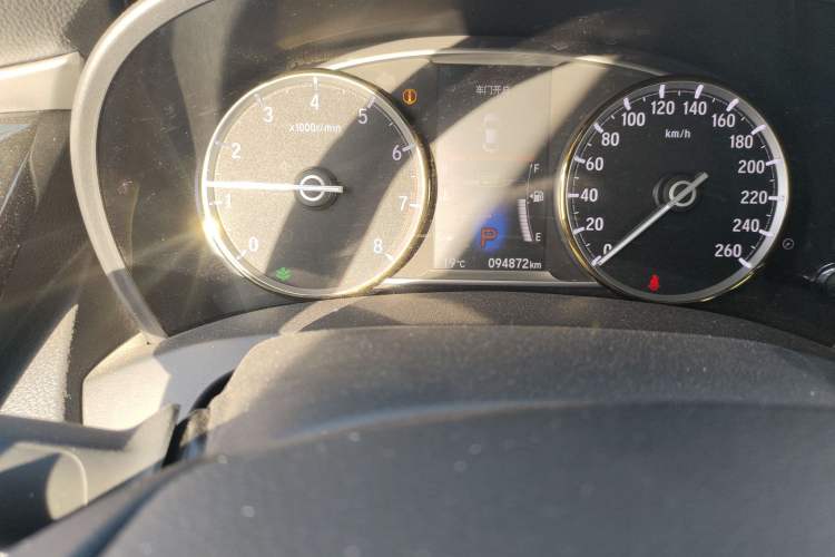 Used Honda Spirior 2017 2.0L Classic Edition Odometer Close Up