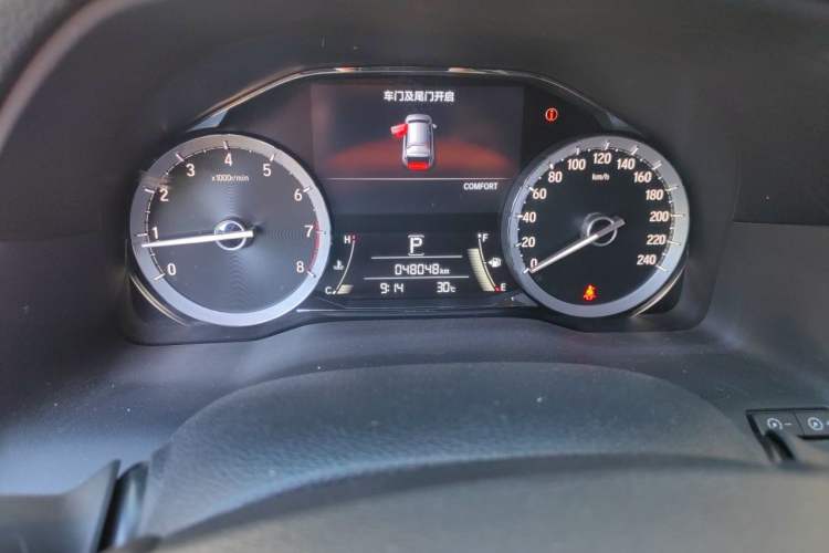 Used Honda UR-V 2017 370TURBO Four-Wheel Drive Prestige Edition China V Odometer Close Up