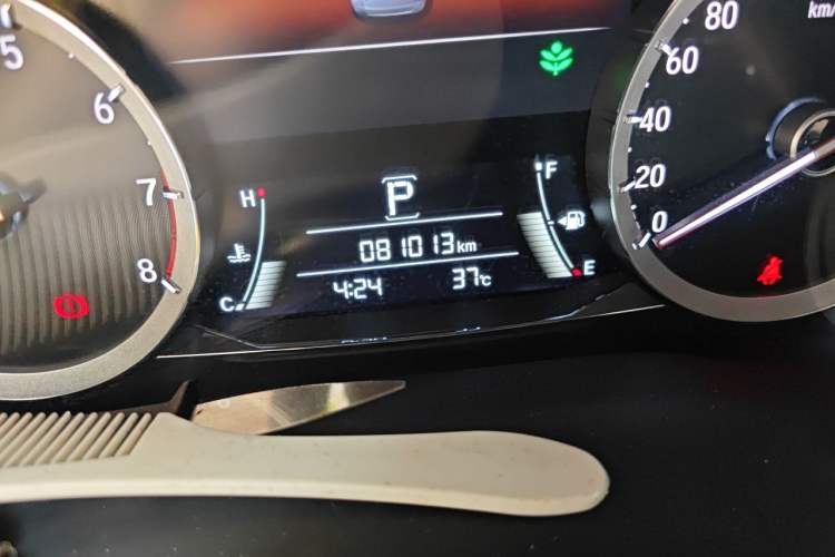 Used Honda UR-V 2017 370TURBO 2WD Prestige Edition China V Odometer Close Up